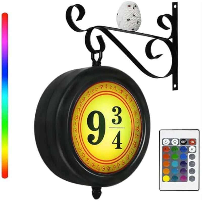 Harry Potter Platform 9 3/4 Wall Hanging Light